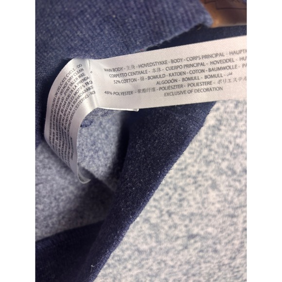 Ariat Hoodie Women Small Blue Southwestern Aztec Fleece Pullover - Picture 4 of 11